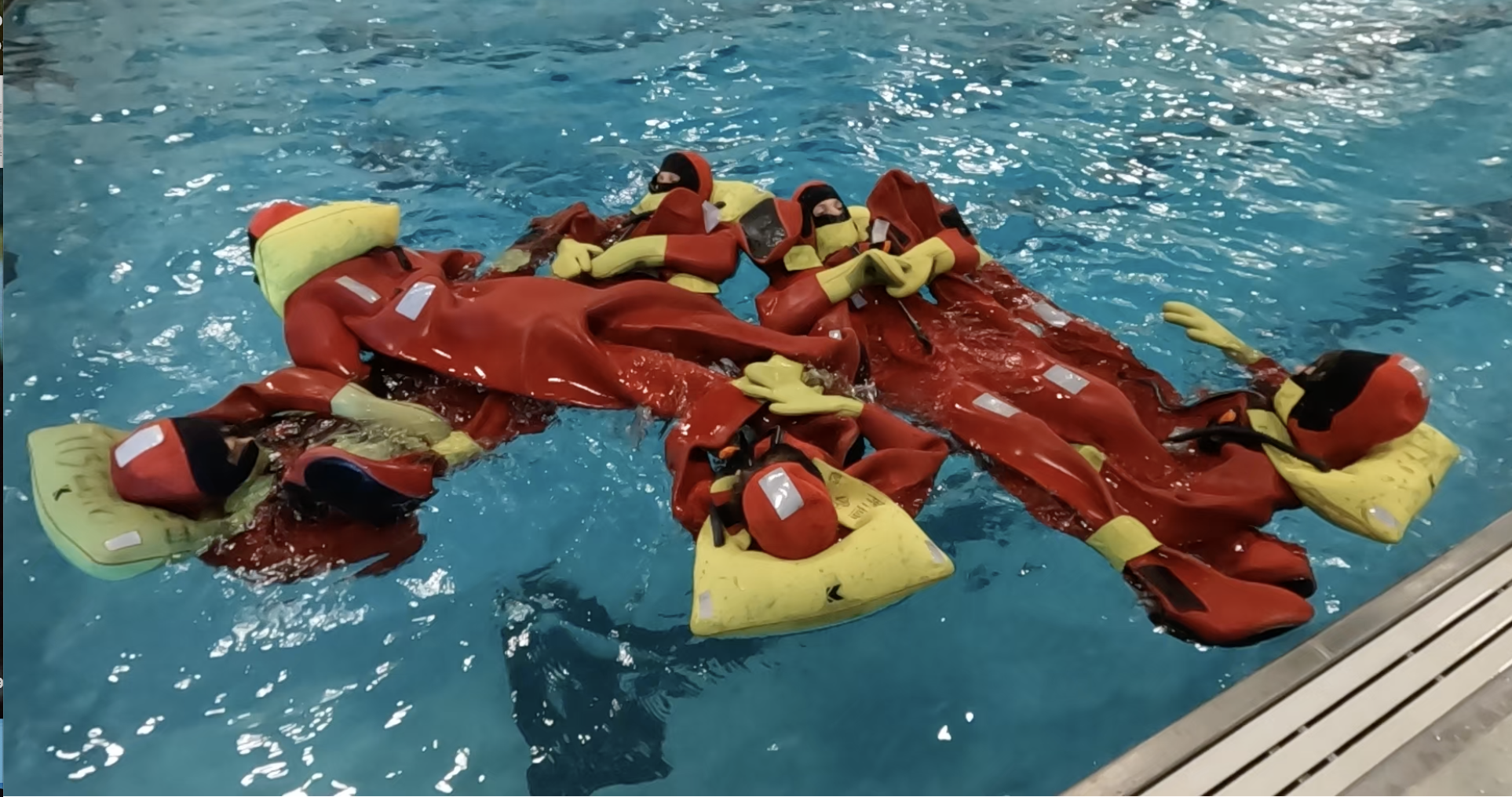 Survival Suit Training